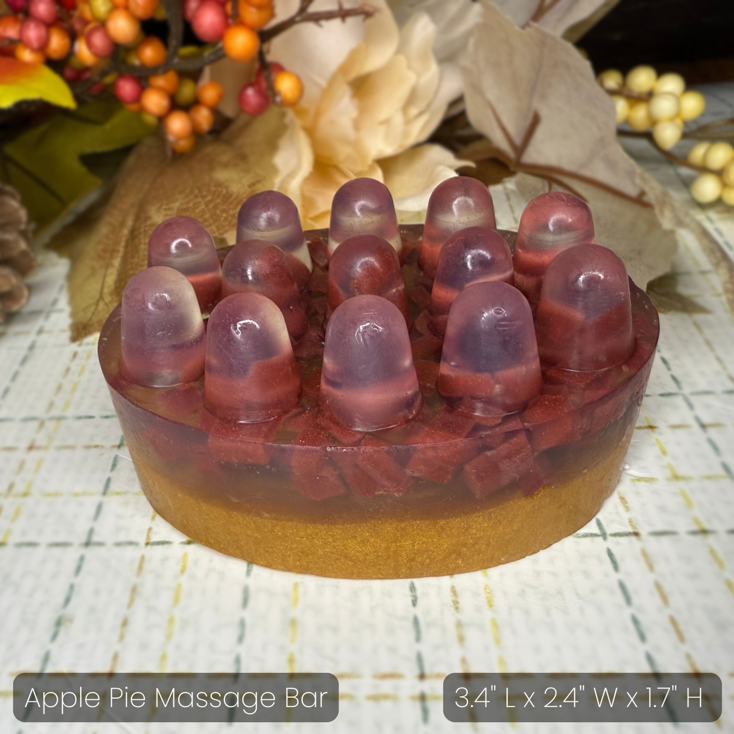 Apple Pie Massage Bar Soap