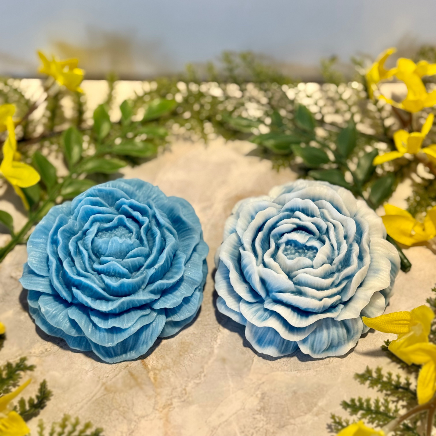 Custom Peony Soap Bar
