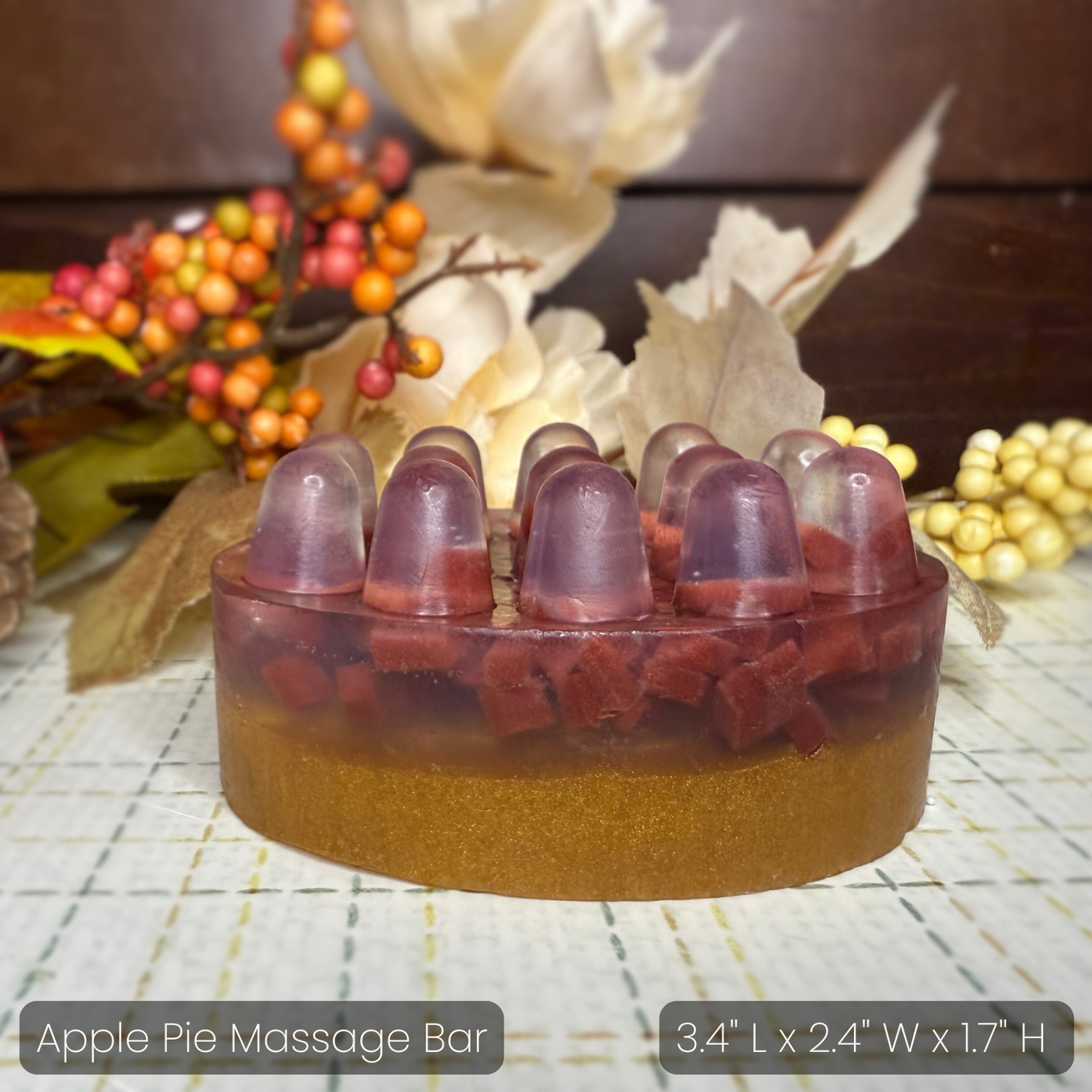 Apple Pie Massage Bar Soap