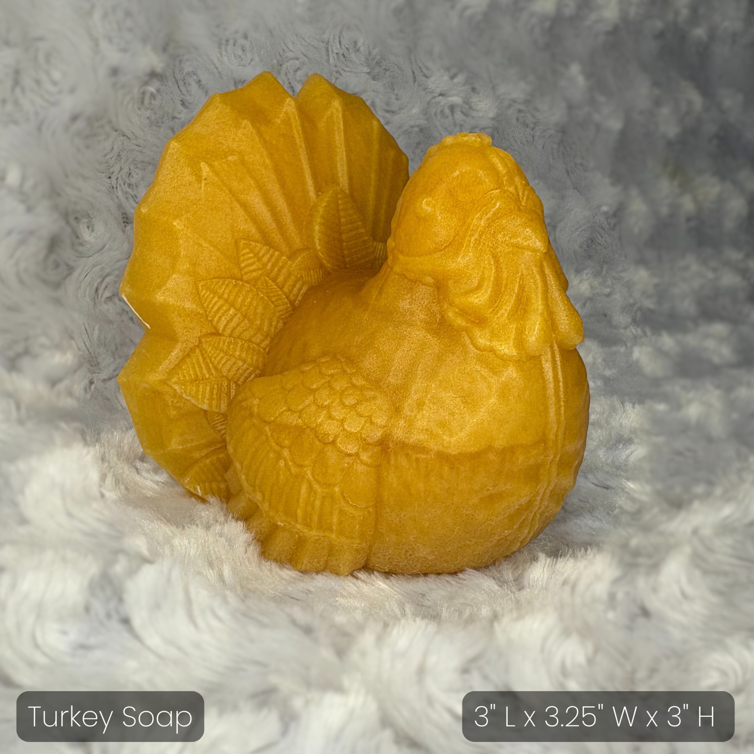 Thankful Turkey Soap | Handcrafted Fall Essential Oil Bar – Purely Handmade