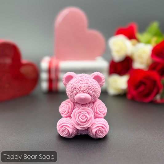 Teddy Bear Rose Soap