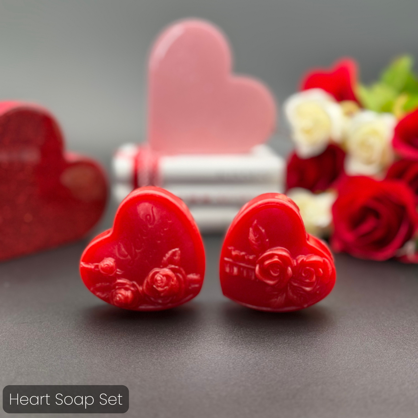 Heart Soap Set