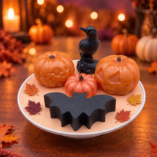 Handcrafted Halloween Pumpkin Soaps